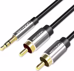 Vention Cable Estéreo Bcfbi  Jack 3.5 Macho - 2x Rca Macho | 6922794734371 | 3,79 euros