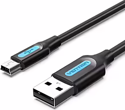 Vention Cable Usb 2.0 Combd  Usb Macho - Miniusb Macho  50cm  Neg | 6922794748750 | 1,99 euros
