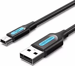 Vention Cable Usb 2.0 Combf  Usb Macho - Miniusb Macho  1m  Negro | 6922794748767 | 1,99 euros