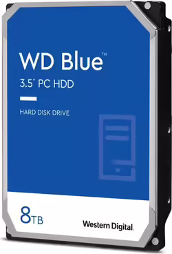Western Digital Blue Disco Duro Interno 8 Tb 5640 Rpm 256 Mb 3.5` | WD80EAAZ | 0718037898346
