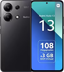 Xiaomi Redmi Note 13 6 128gb Negro Smartphone | MZB0FYFEU | 6941812759462 | 140,29 euros