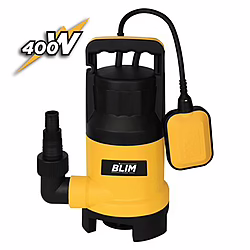 Bomba Sumergible Plástica Aguas Sucias 400w Blim | 8436049042473 | 45,00 euros