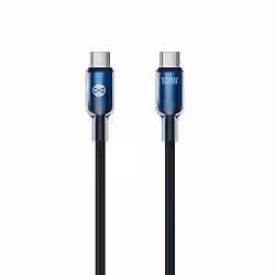 Cable Nylon Trenzado Tipo C Tipoc Hasta 100w 1 Metro Negro Foreve | 5906961902573 | 12,80 euros