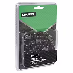 Cadena Para Motosierra 18 Mader | 5602225694986 | 22,00 euros