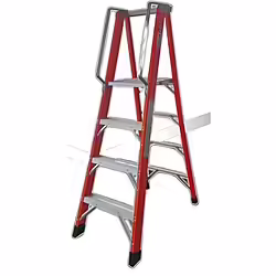 Escalera Electricista Fibra De Vidrio + Aluminio 6 Peldaño | 5602225104027 | 255,00 euros