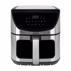 FREIDORA DE AIRE 8 LITROS INOX CON VENTANA JOCCA | 2455 | Hay 3 unidades en almacén | Entrega a domicilio en Canarias en 24/48 horas laborables