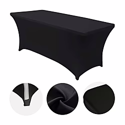 Funda Para Mesa De Resina 152x70x74cm Negra Sungarden | 8436049042497 | 19,80 euros