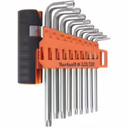 Juego Llaves Torx Con Orificio 9 Pcs Y Adaptador Mader | 5602225575292 | 21,50 euros