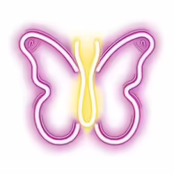 Lampara Decorativa Neon Led Buterfly Forever | 5900495060235 | 20,00 euros