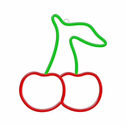 Lampara Decorativa Neon Led Cherry Forever | 5907457773462 | 17,00 euros