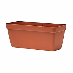 Maceta Rectangular 40cm Terracota Con Deposito De Agua Artplast | 8010693118526 | 8,80 euros