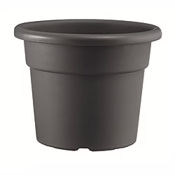 Maceta Redonda Diametro 25cm Antracita Artplast | 8010693106684 | 7,10 euros