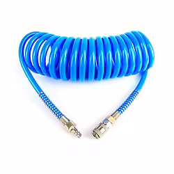 Manguera Espiral Azul 5 Metros Aire Comprimido Mader | 5602225352305 | 19,00 euros