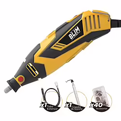 Mini Herramienta Multiusos + Eje Flexible 180w 40pcs Blim | 8436049031736 | 29,00 euros