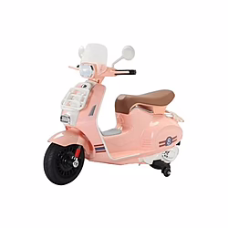 Moto Scooter Clasico Con Ruedines Rosa | 8436049042718 | 122,50 euros