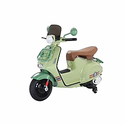 Moto Scooter Clasico Con Ruedines Verde | 8436049042701 | 122,50 euros