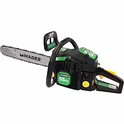 Motosierra De Gasolina 55 Cc, 500mm Mader | 5602225491998 | 215,00 euros