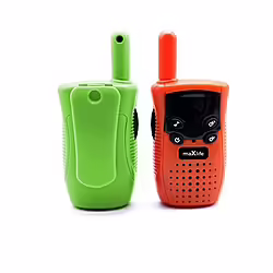 Pack 2 Walkie Talkie Mxwt-100 Verde Naranja Maxlife | 5907457738737 | 24,00 euros