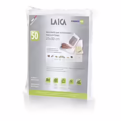 Pack 50 Bolsas Envasar Al Vacio 25x30 Laica | 8033224603995 | 21,80 euros