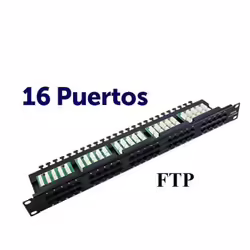 Panel Parcheo 16p Krone 19 Ftp Cat 6 Cromad | 8436049018706