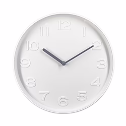 Reloj De Pared Alba Blanco 25 | 8429160810649 | 14,00 euros