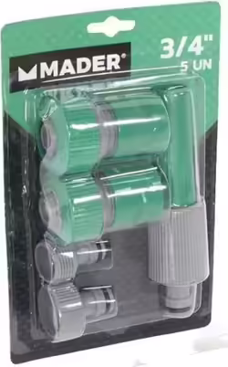 Set 5 Acoples Para Manguera 3 4 Mader | 5602225904726 | 9,40 euros