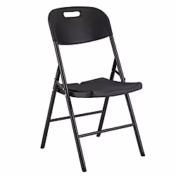 Silla Resina Plegable Pro 44x53x83cm Negra Sungarden | 8436049040639 | 23,00 euros