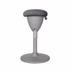 Taburete Multiusos Balancin Design Gris Cromad | 8436049036717