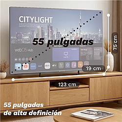 Televisor Qled 55 Smart Tv Webos 5525w Grunkel | 8426156019109 | 369,00 euros