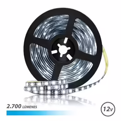 Tira De Led 12v 5 Metros Luz Fria Elbat | 8436049031439 | 22,40 euros