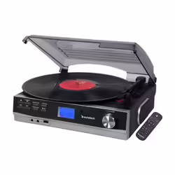Tocadisco Conversor Mp3   Bluetooth   Radio   Pxr23 Sunstech | 8429015019418