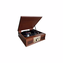 Tocadiscos Retro   Bluetooth   Radio   Conversor   Pxr32 Sunstech | 8429015018435 | 95,00 euros