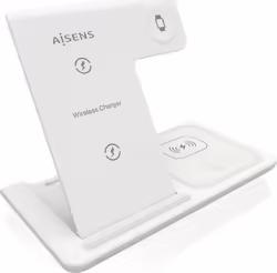 Base Cargador Aisens Smartphone Apple Watch Auriculares Wireless  | ASCH-15W3WC044-W | 8435739901694 | 24,73 euros