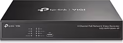 Grabador Ip Nvr Tp-link Vigi 4 Ch Ip 1hdd H265+ Poe | VIGI NVR1104H-4P | 4897098688786