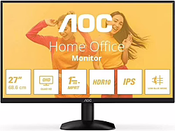Monitor Profesional Aoc 27 Qhd Ips Hdmi Dp Black | Q27B35E | 4038986183062