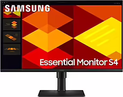 Monitor Samsung Essential S4 27 Ips 100hz Ergonomico Dp Hdmi Blac | LS27D400GAUXEN | 8806095803050