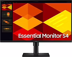 Monitor Samsung Essential S4 27 Ips 100hz Multimedia Ergonomico D | LS27D406GAUXEN | 8806095803098