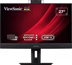 Monitor Viewsonic 27 Ips 100hz 2k Qhd Mult Ergo Webcam Hdmi Dp Us | VG2757V-2K | 766907024357