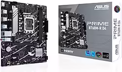 Placa Base Asus Prime B760m-r D4 Matx 2xddr4 Hdmi | 90MB1HA0-M0EAY0 | 4711387423769