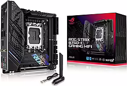 Placa Base Asus Rog Strix B760-i Wifi Mini Itx 2xddr5 Hdmi + Dp | 90MB1D90-M1EAY0 | 4711081997658