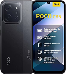 Smartphone Poco C85 6.9 6gb 128gb 50mp Nfc 4g Black | 6932554457037 | 120,00 euros