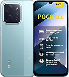 Smartphone Poco C85 6.9 6gb 128gb 50mp Nfc 4g Green | 6932554457228 | 120,00 euros