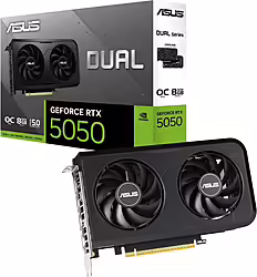 Tarjeta De Video Asus Dual Nvidia Rtx5050 8gb Oc Gdrr6 Pcie 5.0 | 90YV0N72-M0NA00 | 4711636178518