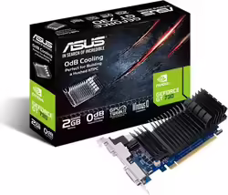 Tarjeta De Video Asus Gt730 2gb Vga Hdmi Dvi Lp Gddr5 Pcie 2.0 | 90YV06N2-M0NA00 | 4716659990390