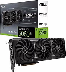 Tarjeta De Video Asus Prime Nvidia Rtx5060 Ti 8gb Oc Edition Gdrr | 90YV0MP0-M0NA00 | 4711387994207