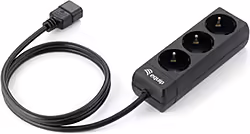Equip Regleta 3 Tomas Especial Sais Conector Iec Macho 1.1m | 333280 | 4015867157770 | 12,15 euros