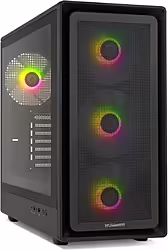 Nox Carcasa Hyperflow Hummer Aero Argb Negro Usb 3.0 Type C Atx M | NXHUMMERAEROBK | 8436587975974