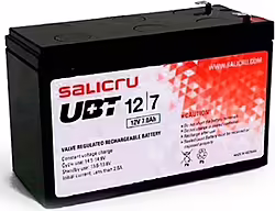 Salicru Bateria Sai Ubt 7ah 12v 151x65x93.5mm | 013BS000001 | 8436035921874 | 23,99 euros