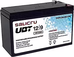SALICRU BATERIA SAI UBT 9Ah/12V 151x65x93.5mm | 013BS000002 | Hay 3 unidades en almacén