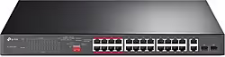 Tp-link Switch No Gestionable Poe+ De 24 Puertos 10 100mbps + 2 P | TL-SL1226P | 6935364089443
